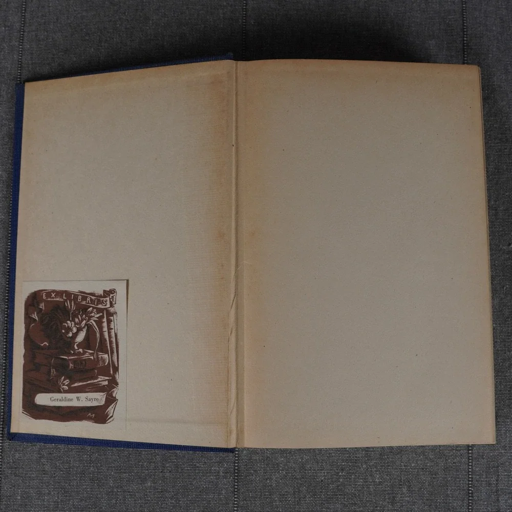 A Treasury of Laughter Vintage Hardcover Humor Anthology Illustrated Blue 1946
